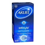 Prezerwatywy AKUEL INFINYTY 8 szt. Cienkie i elastyczne dla maksymalnej bliskości.