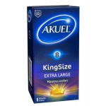 Prezerwatywy AKUEL KING SIZE 8 szt. Większego rozmiaru dla wygody.