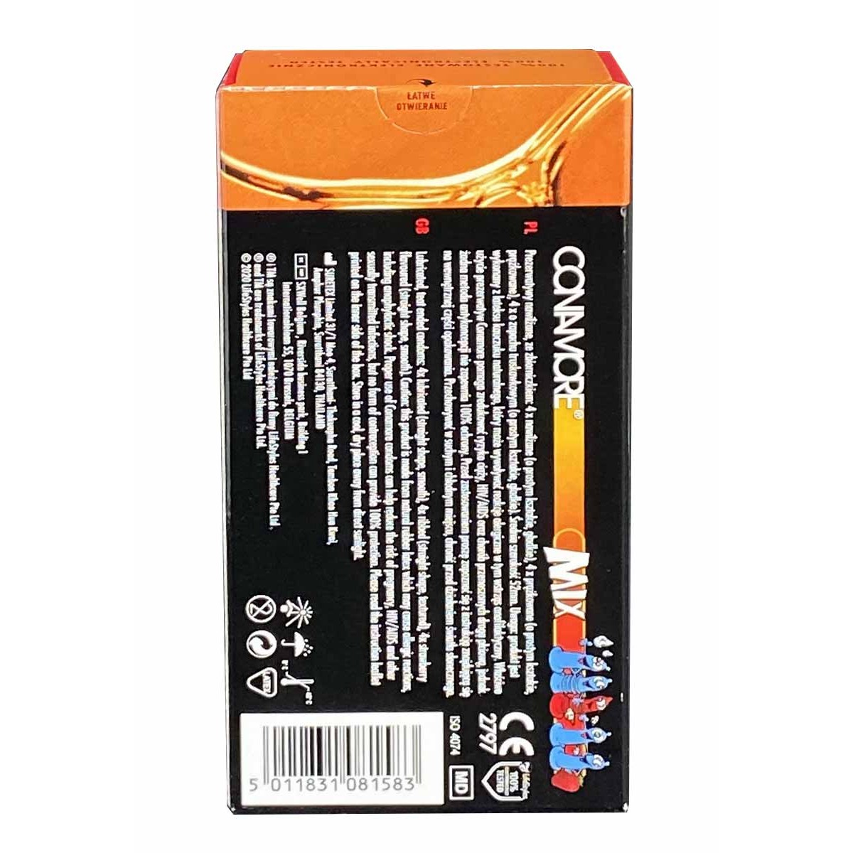 Презервативы CONAMORE Mix 12шт