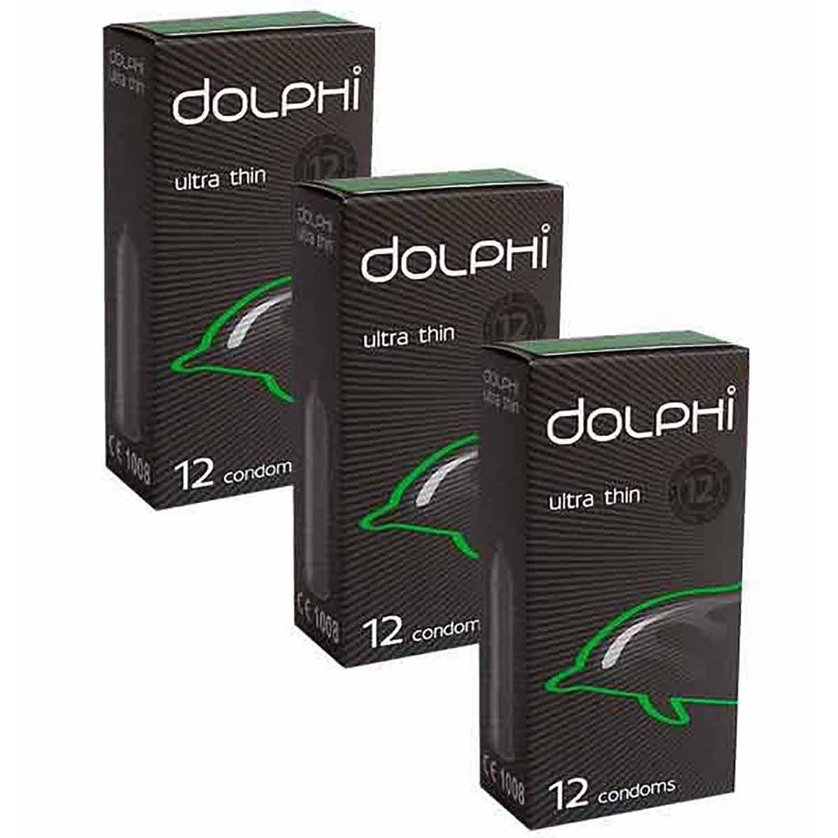 Prezerwatywy Dolphi Ultra Thin 36szt (3 paczki po 12szt)