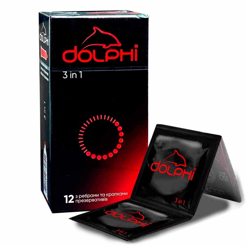 Синяя упаковка Dolphi 3in1, картон, 12 штук, иконки пламя, часы, капля, 3 пачки