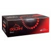 Black and pink Dolphi 3-in-1 condoms box with 48 pieces icons for pleasure delay and extra lubrication