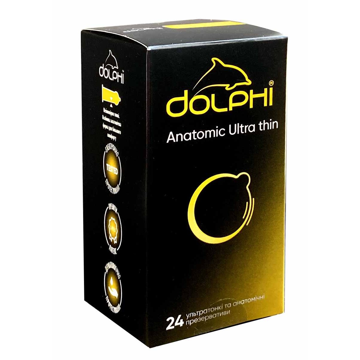 Prezerwatywy Dolphi Anatomic Ultra Thin 24szt