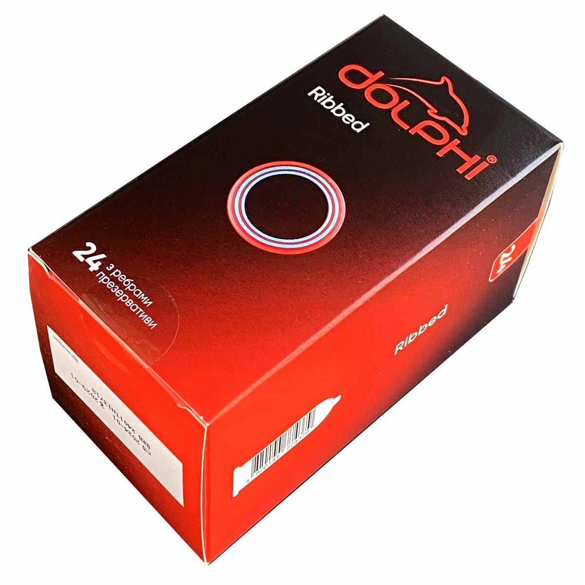 Prezerwatywy Dolphi Ribbed 24szt