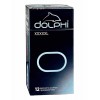 Black and silver Dolphi XXXXXL condom box with 12 pieces marked and blue accents