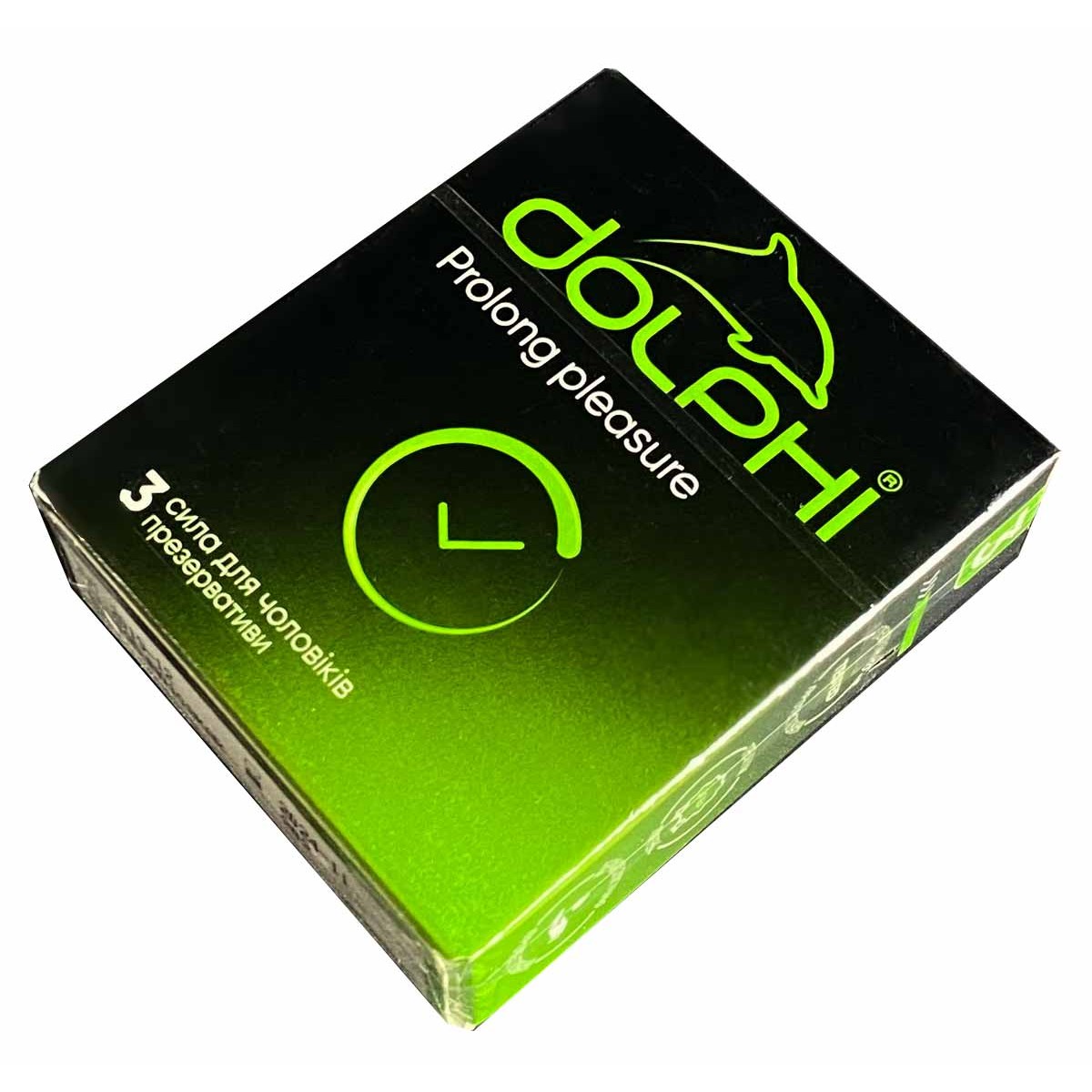 Condoms Dolphi Prolong Pleasure 3pcs