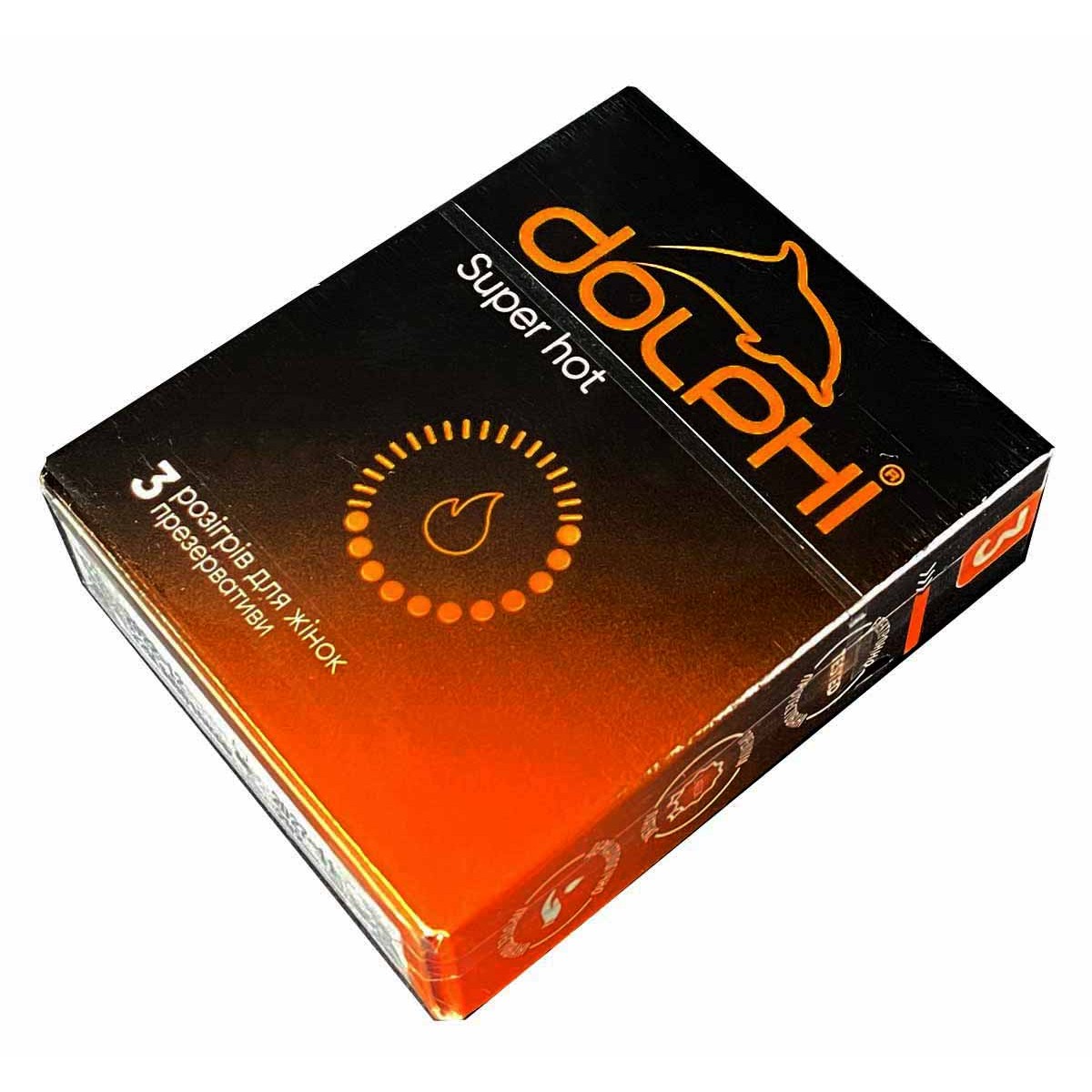 Prezerwatywy Dolphi Super Hot 3szt