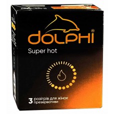 Prezerwatywy Dolphi Super Hot 3szt