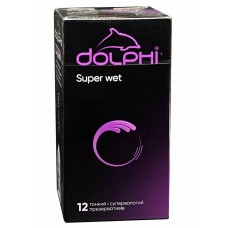 Prezerwatywy Dolphi Super Wet 12szt