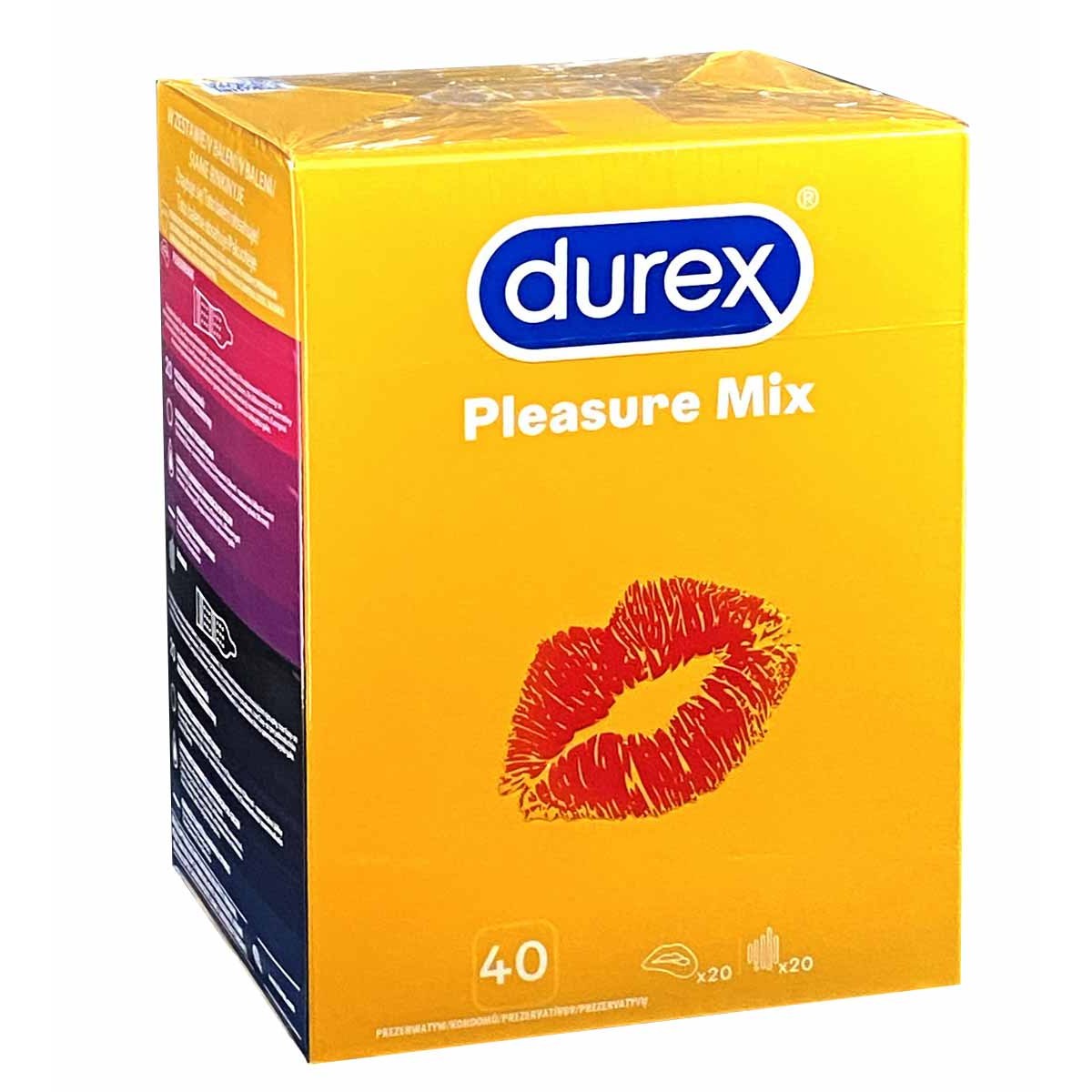 Prezerwatywy DUREX Pleasure Mix 40szt