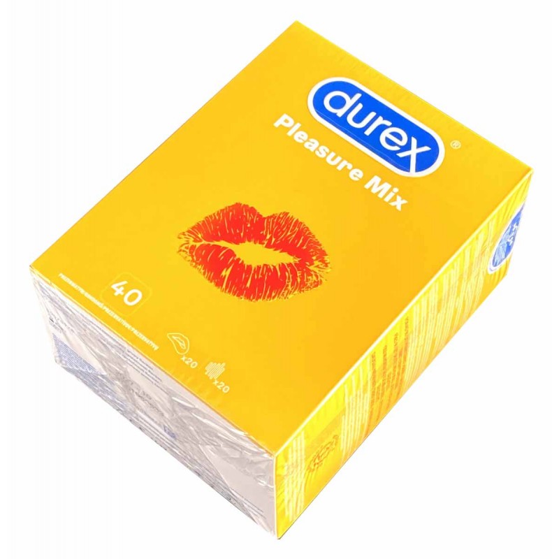 Prezerwatywy Durex Pleasure Mix 40 szt.