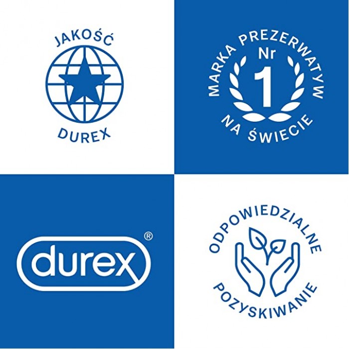 Kondome DUREX Mutual Pleasure mit Noppen und Rippen, 16 Stück