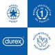 Kondome DUREX Mutual Pleasure mit Noppen und Rippen, 16 Stück