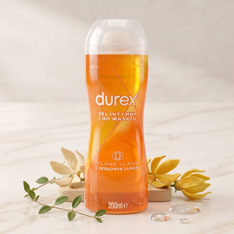 Intimgel Durex Play Massage 2 in 1 Ilang-Ilang 200 ml