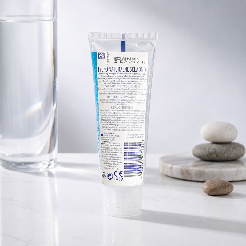 Intimate gel Durex Naturals Hyaluro gel 100 ml (Blue)