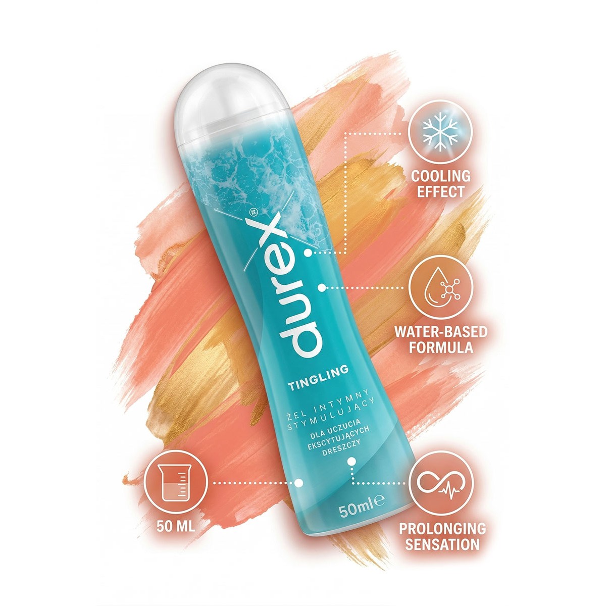 Żel intymny Durex Tingling 50 ml