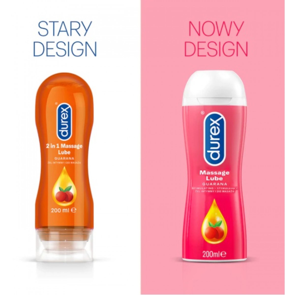 Żel DUREX Play Massage 2 в 1 Red Guarana 200ml 