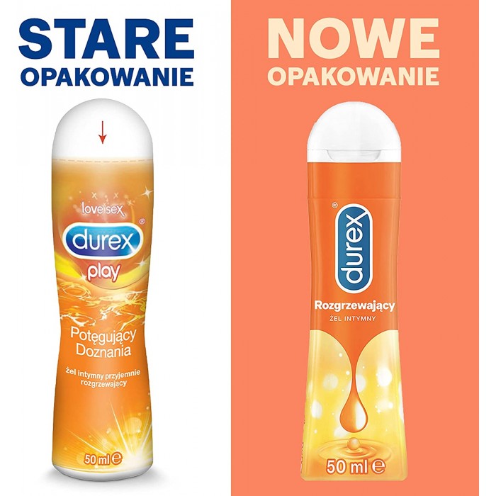 Żel DUREX Play Warming rozgrzewający 50 ml