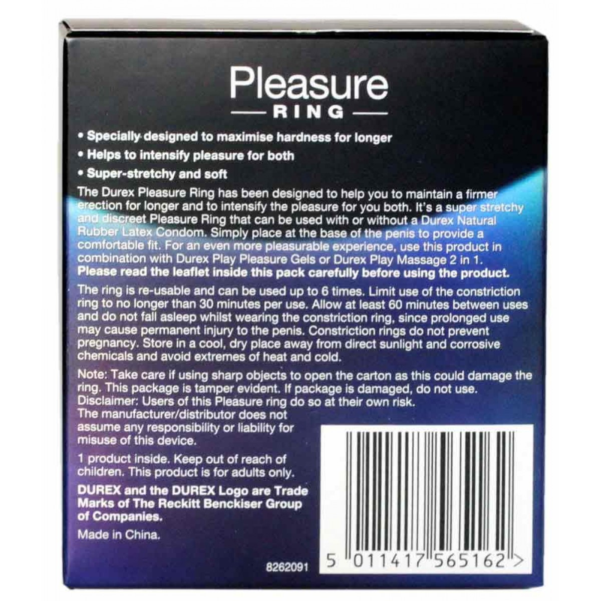 Кольцо эрекционное DUREX Pleasure Ring