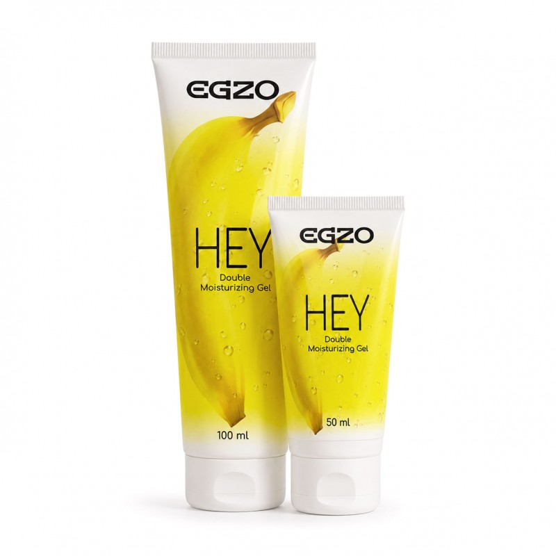 Anal Gel with Banana Flavor EGZO HEY - set 100 + 50 ml