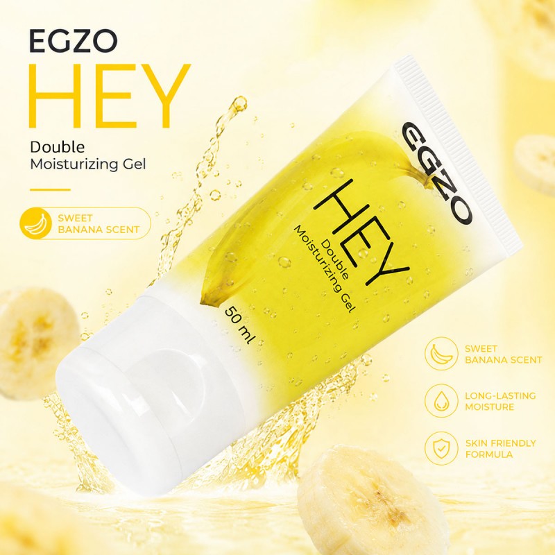 Gel with Banana Flavor EGZO HEY 50 ml - anal