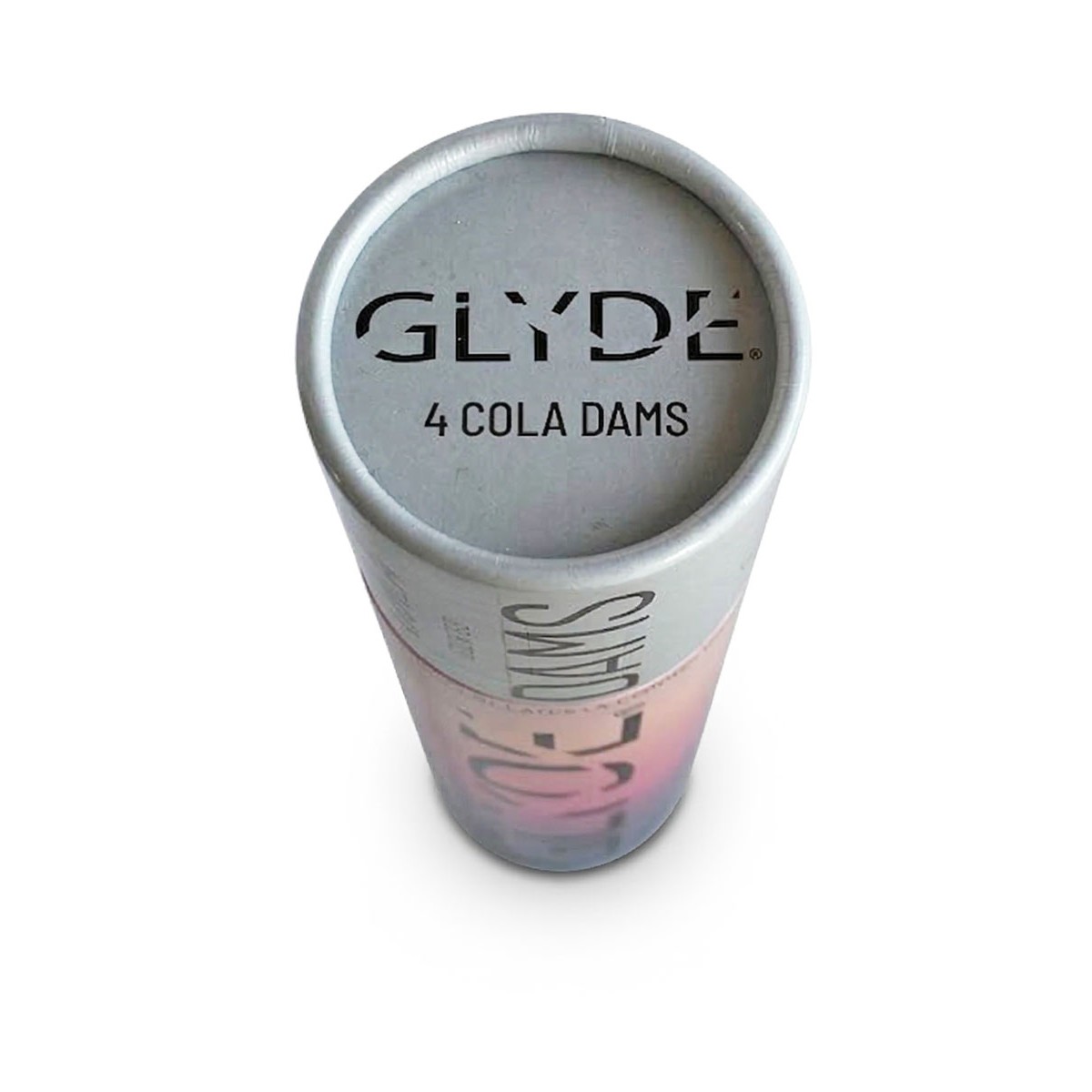Chusteczki lateksowe Oral Dams GLYDE Black Cola 4 szt.