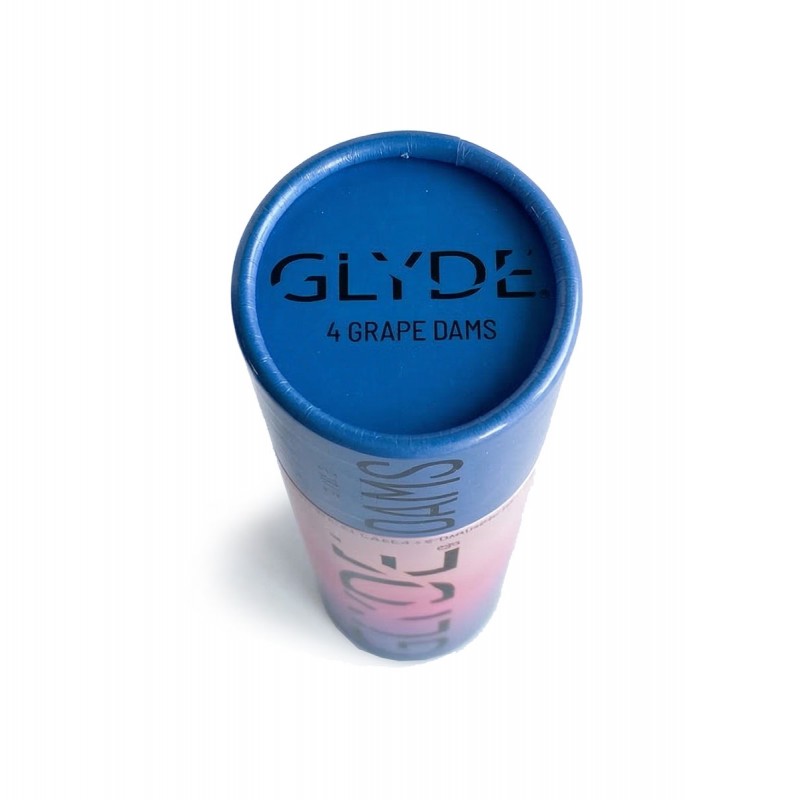 Chusteczki lateksowe Oral Dams GLYDE Grape 4 szt.