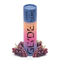 Chusteczki lateksowe Oral Dams GLYDE Grape 4 szt.