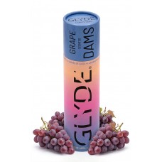 Chusteczki lateksowe Oral Dams GLYDE Grape 4 szt.