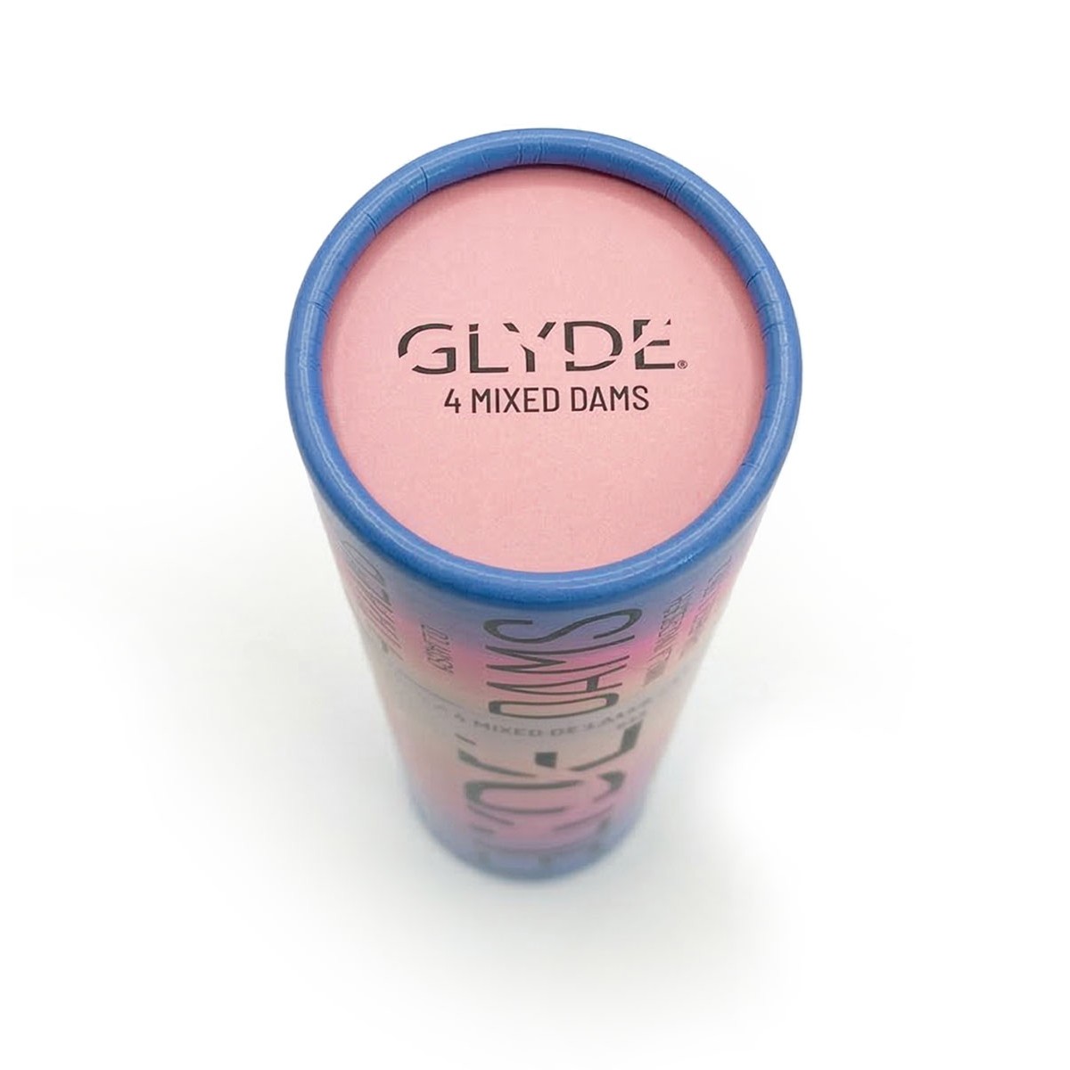 Chusteczki lateksowe Oral Dams GLYDE 4 szt. Mixed