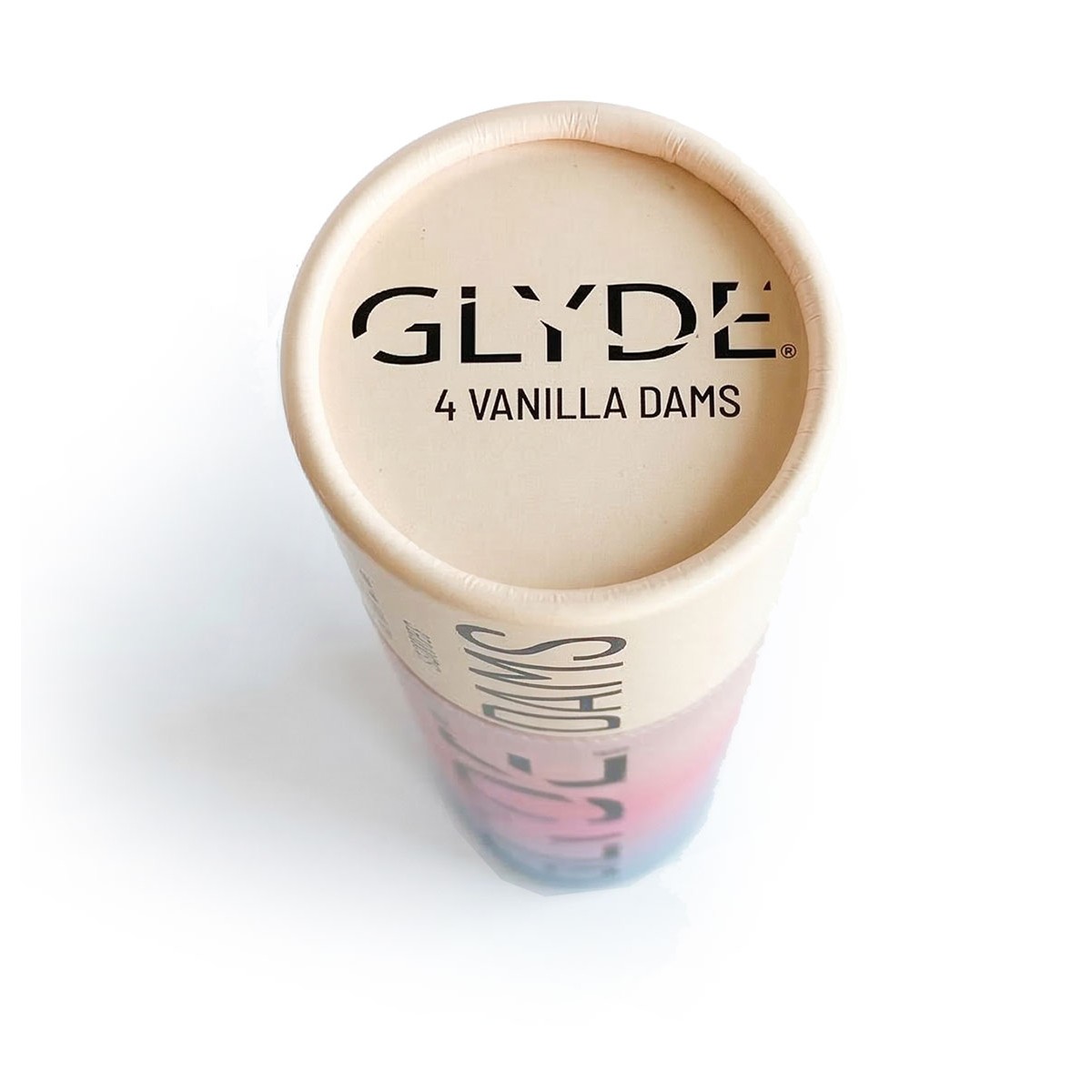 Chusteczki lateksowe Oral Dams GLYDE Creme Vanilla 4 szt.