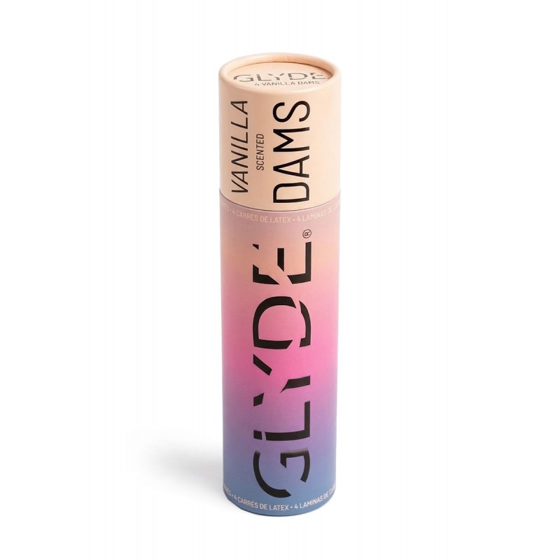 Chusteczki lateksowe Oral Dams GLYDE Creme Vanilla 4 szt.