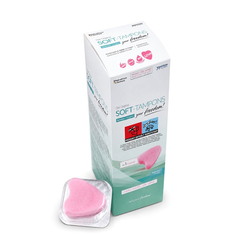Tampony JoyDivision Soft-Tampons Normal 10 szt (Opakowanie zewnętrzne pogniecione)