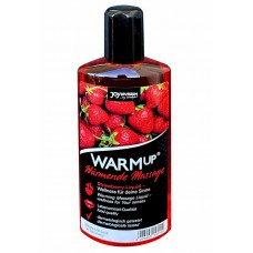 JoyDivision WarmUp Strawberry Edible Lubricant Gel for Massage 150ml