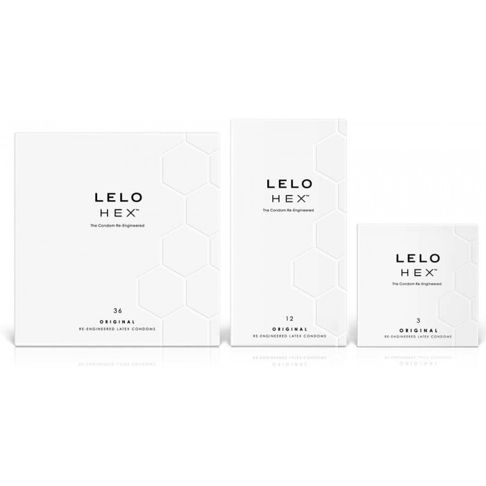 Condoms of new age Lelo HEX Original 3pcs