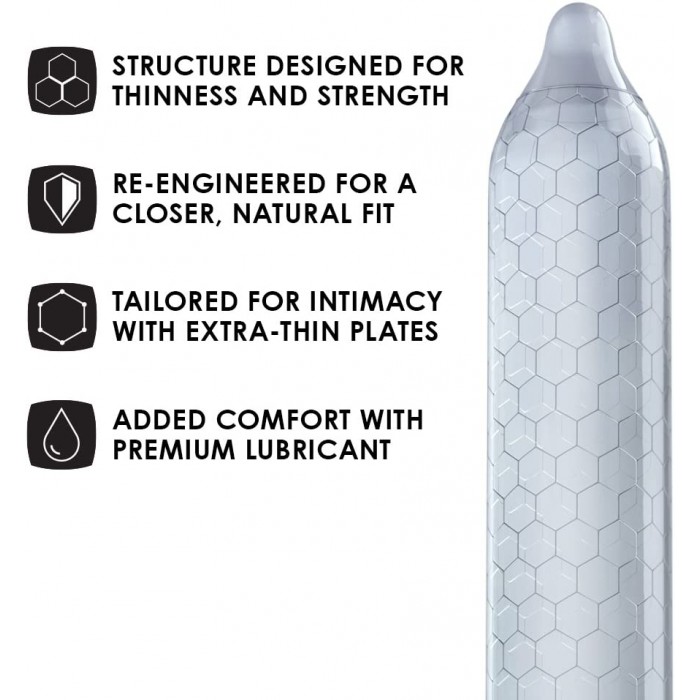 Condoms of new age Lelo HEX Original 3pcs