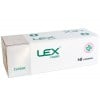 Blue and white LEX Classic condoms box with 48 pieces indicated on cardboard packaging