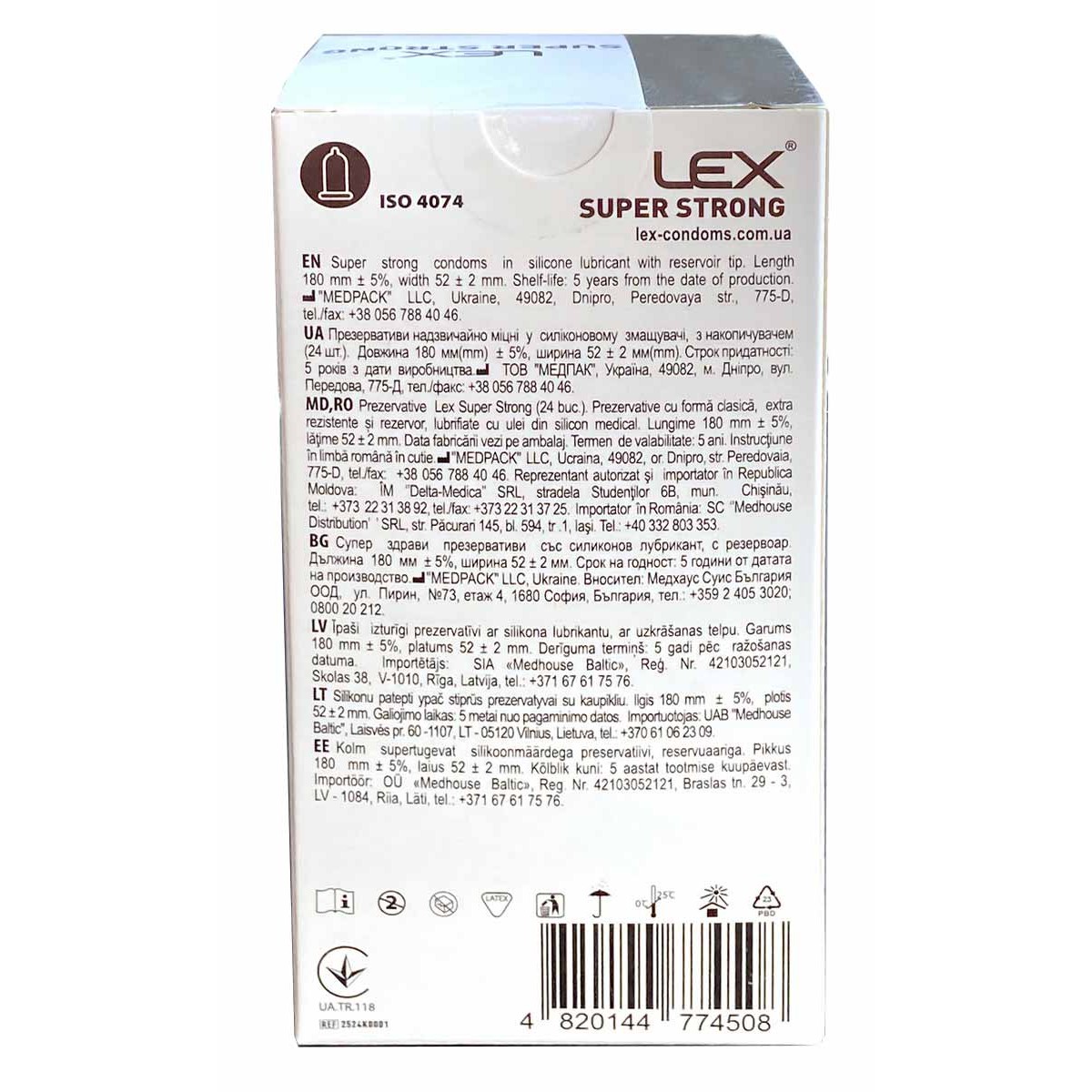 Präservative LEX Super Strong 24 Stk