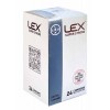 Black and red LEX Super Strong condoms box with 24 pieces marked and bold white logo