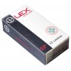 Червона упаковка з написом LEX Ultra Thin, 12 штук, білий логотип, картон