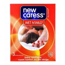 Prezerwatywy NEW CARESS Wet N Wild 3 szt.