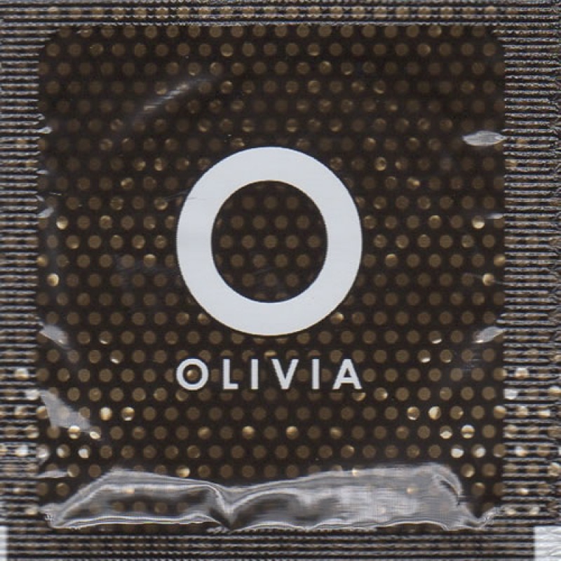 Yellow Olivia Oral Dams Banana packaging with banana graphic and 6 pieces marked on front