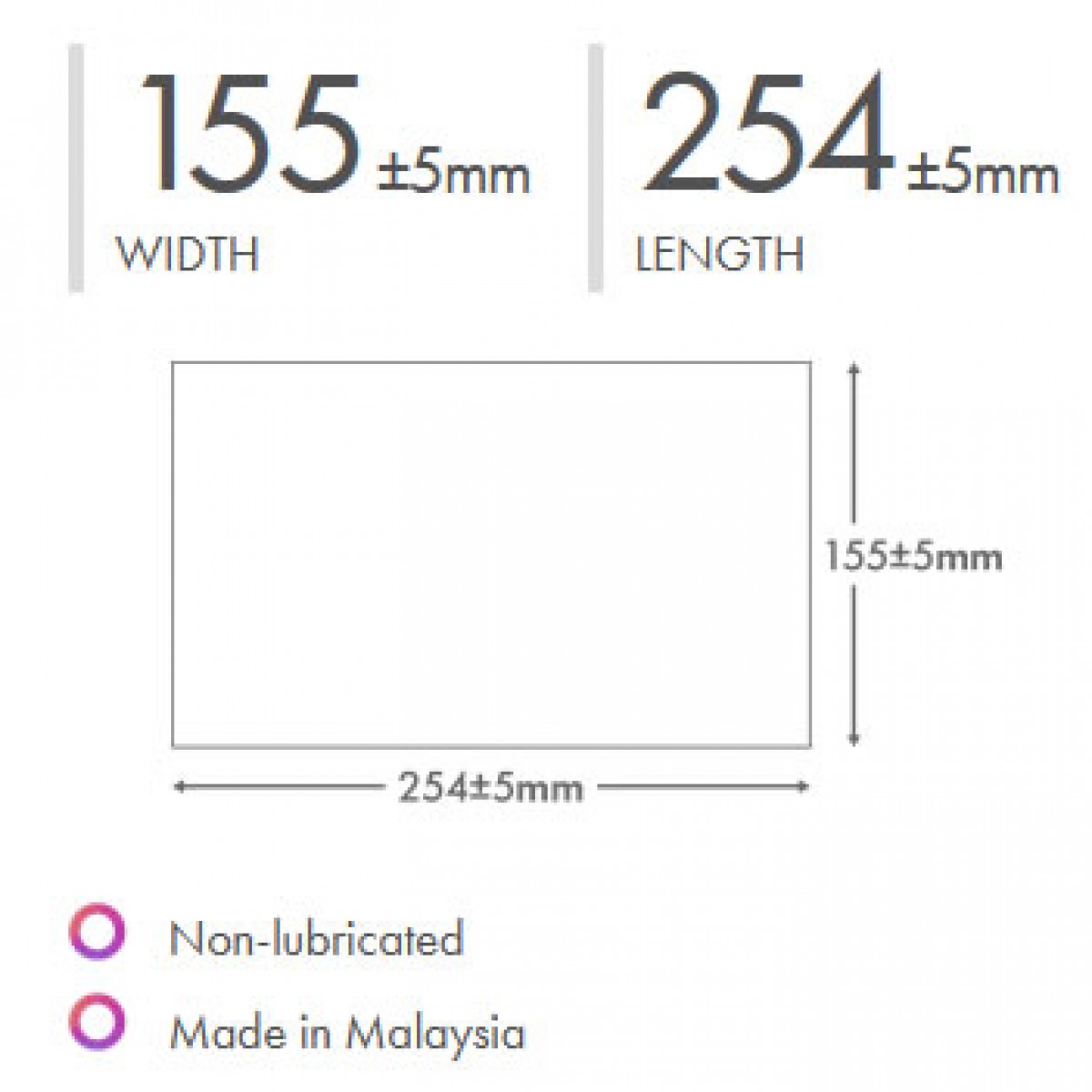 Латексные салфетки Olivia Oral Dams Mint 6шт ментол