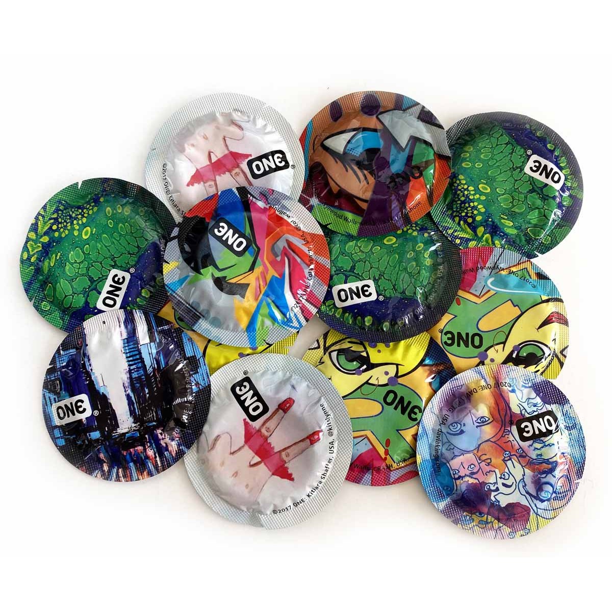 Презервативы ONE Pleasure Plus 12шт Двойное улучшение удовольствия