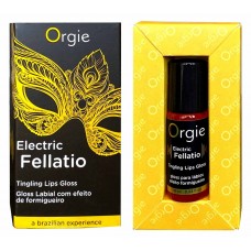 Błyszczyk do ust Orgie Electric Fellatio Lip Gloss z wibracją 10 ml