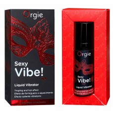 Жидкий вибратор Orgie Sexy Vibe! Hot разогревающий 15мл