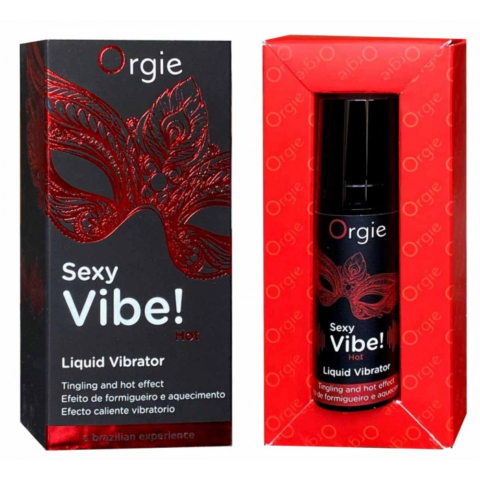 Płynny wibrator Orgie Sexy Vibe! Hot rozgrzewający 15 ml