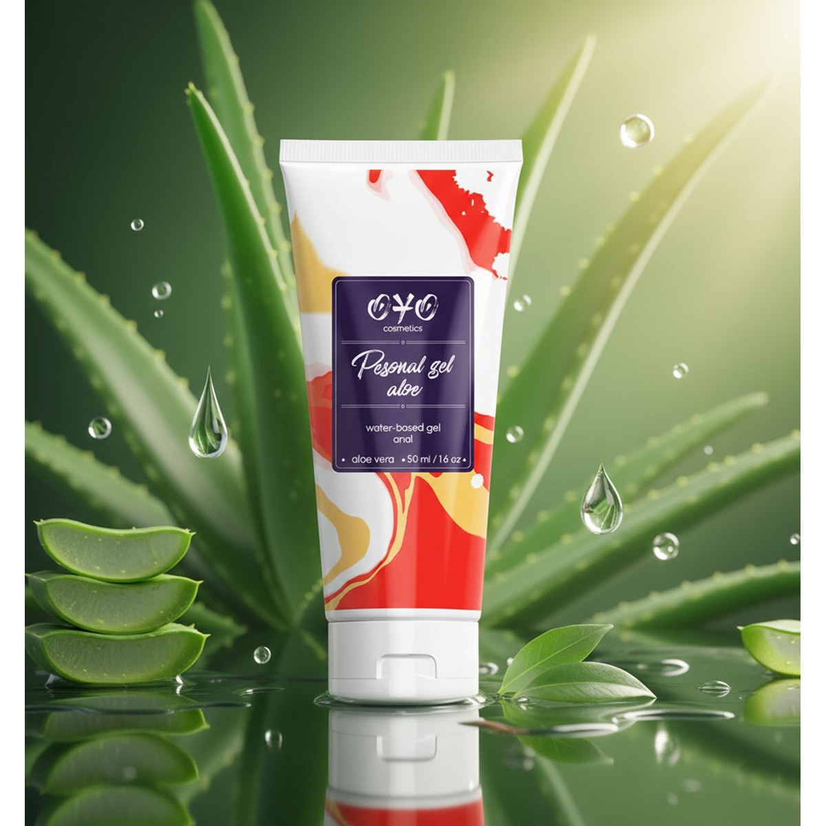 Żel z aloesem OYO Personal Aloe 50 ml - analny
