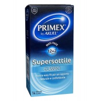 Prezerwatywy PRIMEX Supersottile 14 szt. Supercienkie, większe opakowanie.