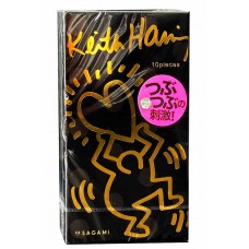 Prezerwatywy SAGAMI Keith Haring Dots 1000 10 sztuk